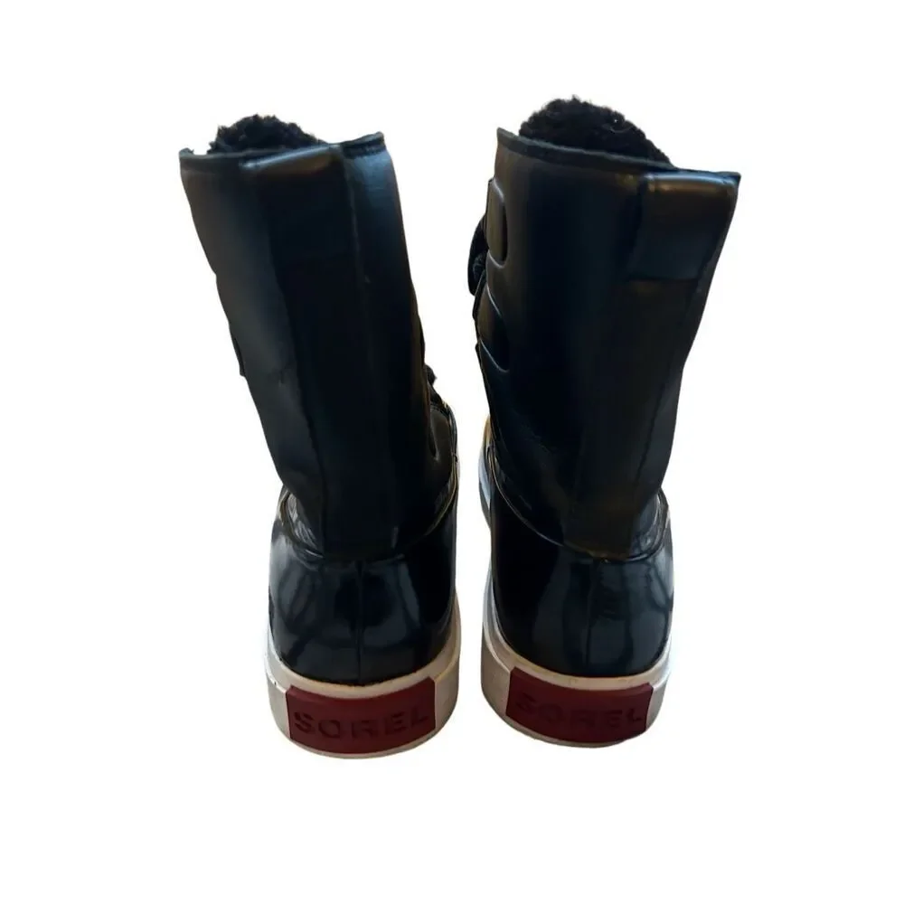 Sorel Joan of Arctic Next Lite Genuine Shearling Waterproof Cold Weather Patent